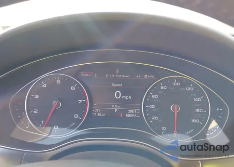 2013 Audi A6 3.0T Premium z USA, uszkodzony, nr VIN WAUHGAFC1DN120885